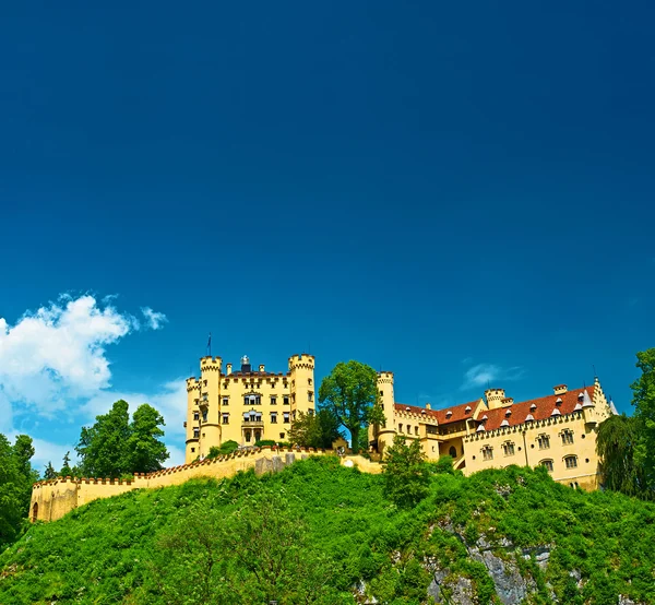 The castle of Hohenschwangau in Germany — Stock Photo, Image