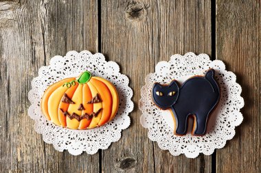 Cadılar Bayramı ev yapımı kurabiye kurabiye