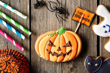 Cadılar Bayramı ev yapımı kurabiye kurabiye