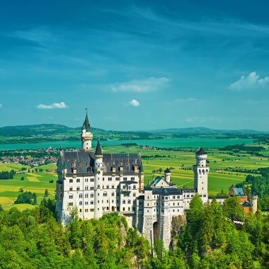 Almanya'da neuschwanstein Şatosu