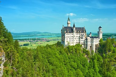 Almanya'da neuschwanstein Şatosu