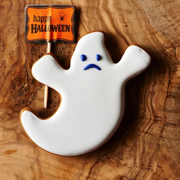 Halloween hembakade pepparkakor cookie — Stockfoto