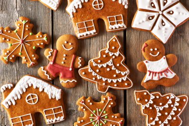 Noel ev yapımı zencefilli kurabiye