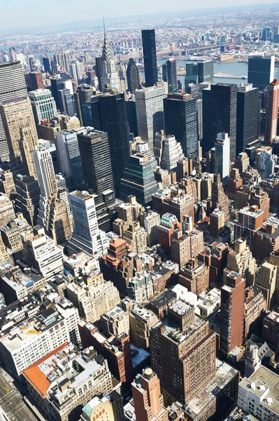 Manhattan con Empire State Building — Foto de Stock