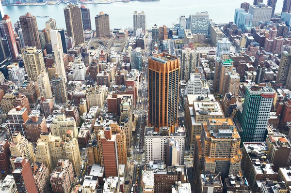 Manhattan from Empire State Building — Stock Photo, Image