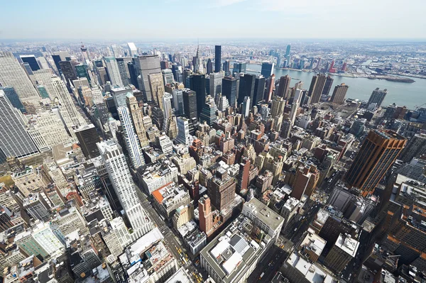 Manhattan dall'Empire State Building — Foto Stock