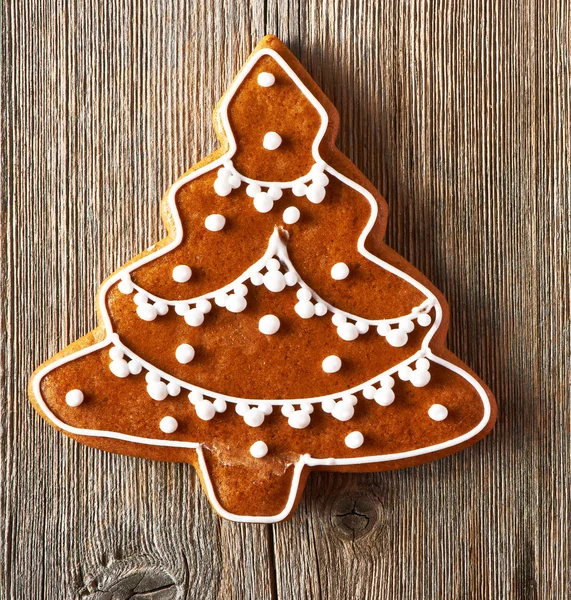 クリスマスの自家製のジンジャーブレッドのクッキー — ストック写真