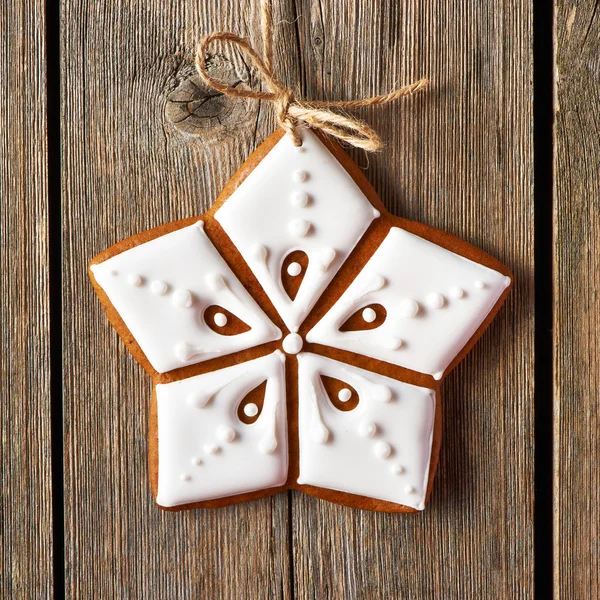 Різдвяне домашнє імбирне печиво — стокове фото