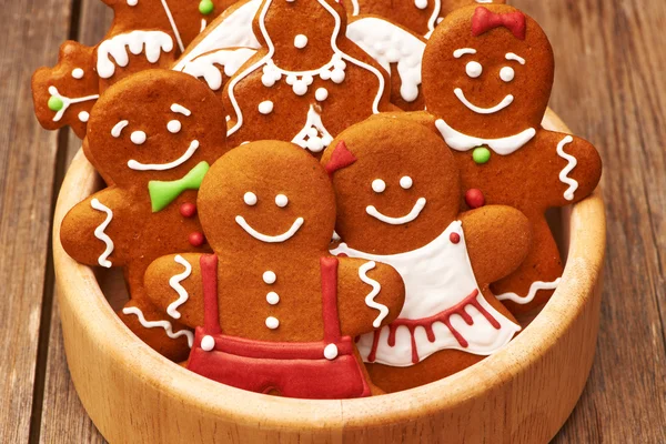 Christmas gingerbread cookies — Stock Photo, Image