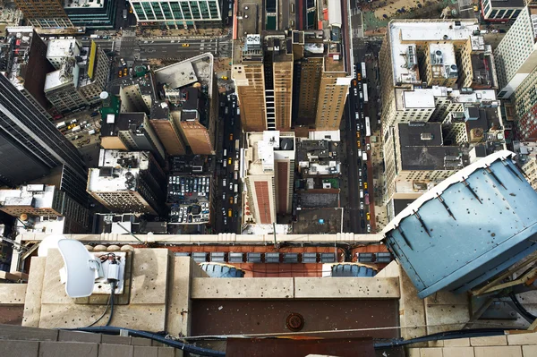 맨하탄의 도시 풍경 보기 — 스톡 사진
