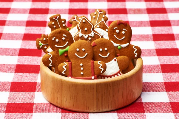 Christmas gingerbread cookies — Stock Photo, Image