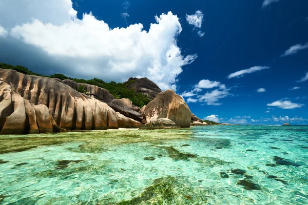 Plage aux Seychelles — Photo