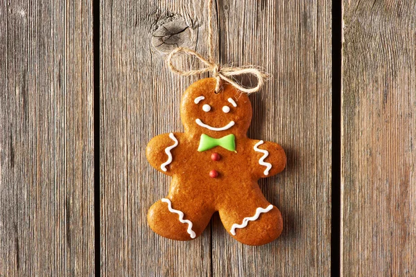 Christmas   man cookie — Stock Photo, Image