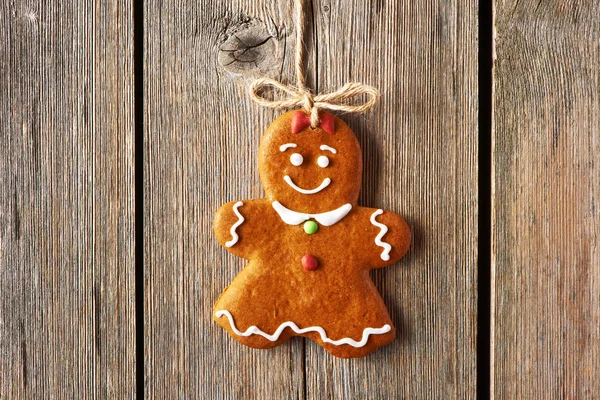 Biscoito de gengibre de Natal — Fotografia de Stock