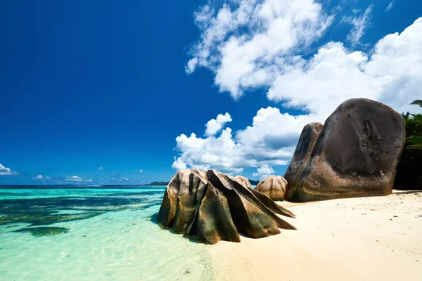 Prachtige strand van Seychellen — Stockfoto