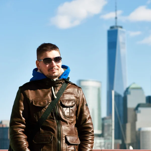 Hombre en la ciudad de Nueva York —  Fotos de Stock