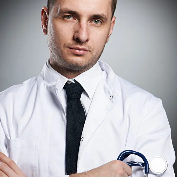 Tıbbi doktor stetoskop ile — Stok fotoğraf