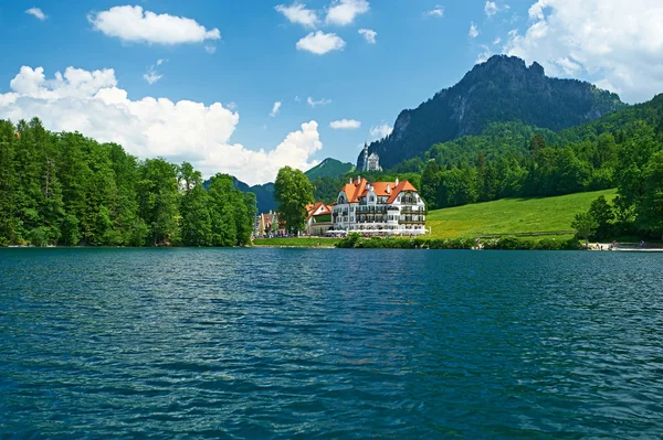 Lago Alpsee em Hohenschwangau — Fotografia de Stock