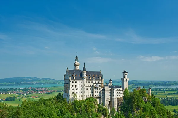 Kasteel van Neuschwanstein in Duitsland — Stockfoto