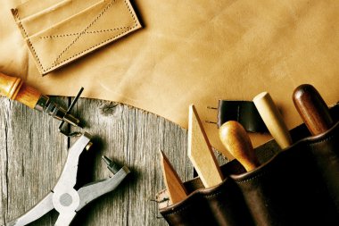 deri işçiliği araçları