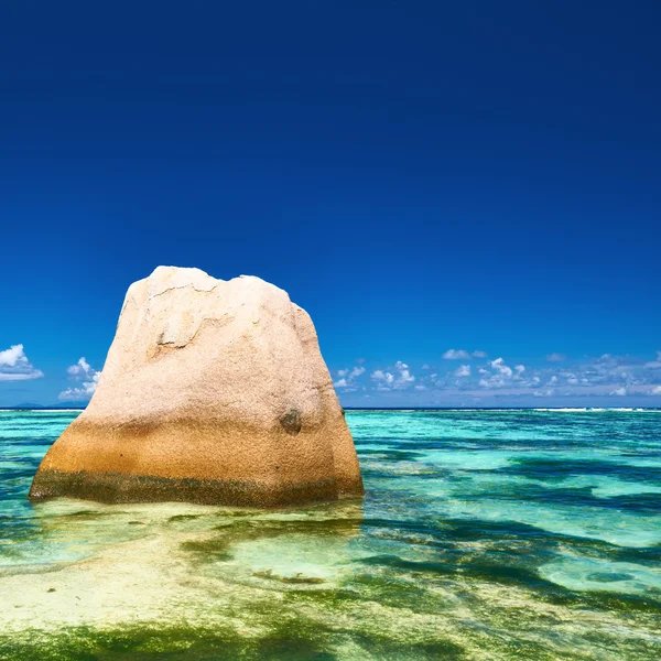 Hermosa playa en Seychelles —  Fotos de Stock