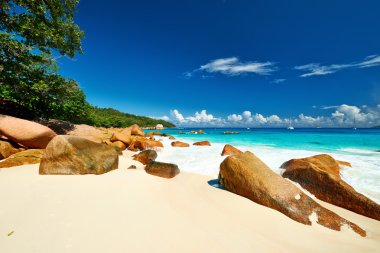 güzel plaj, Seyşel Adaları