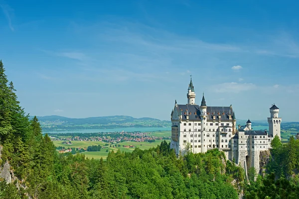 Het kasteel van neuschwanstein in Duitsland — Stockfoto