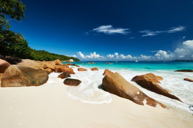 güzel plaj, Seyşel Adaları