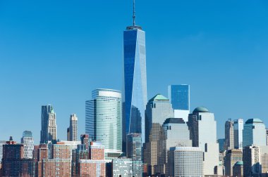 New York Şehri Manhattan ufuk çizgisi