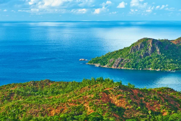 Beau paysage aux Seychelles — Photo