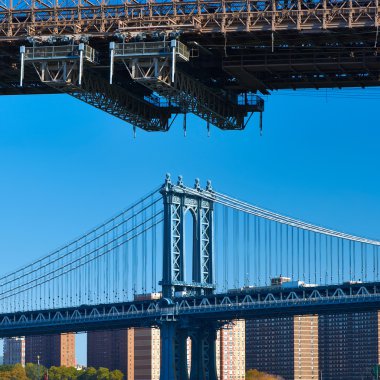 new York'taki Manhattan Köprüsü