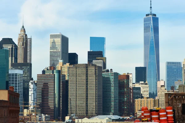 New York City Manhattan skyline — Stock Photo, Image