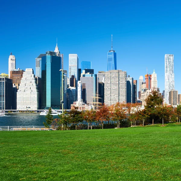 Lägre manhattan skyline view — Stockfoto