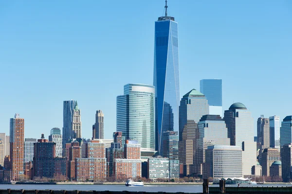 Ciudad de Nueva York Manhattan skyline — Foto de Stock