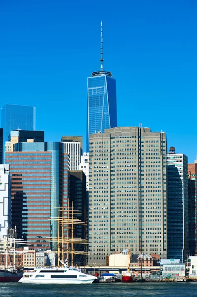 Skyline New York City Manhattan — Stockfoto