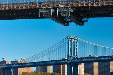 new York'taki Manhattan Köprüsü