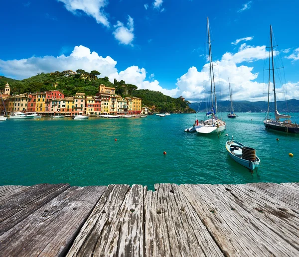 Portofino Dorf in Italien — Stockfoto