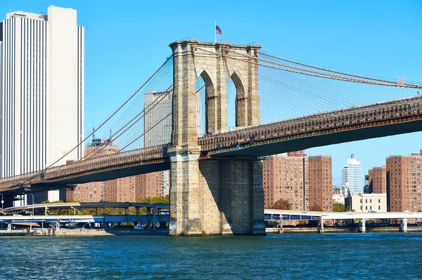 Skyline del Bajo Manhattan — Foto de Stock