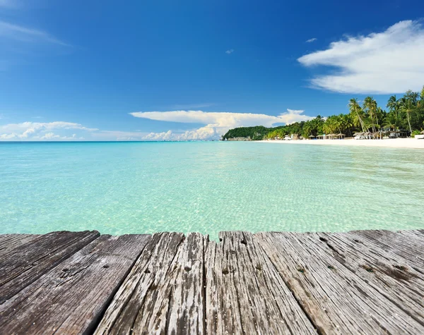 Hermosa playa de Filipinas — Foto de Stock