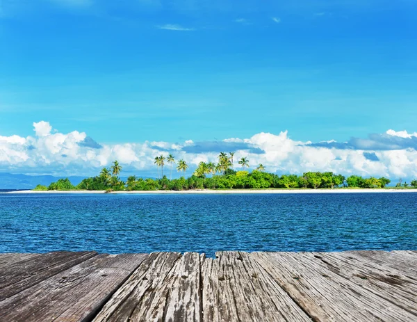 Hermosa isla en Filipinas — Foto de Stock