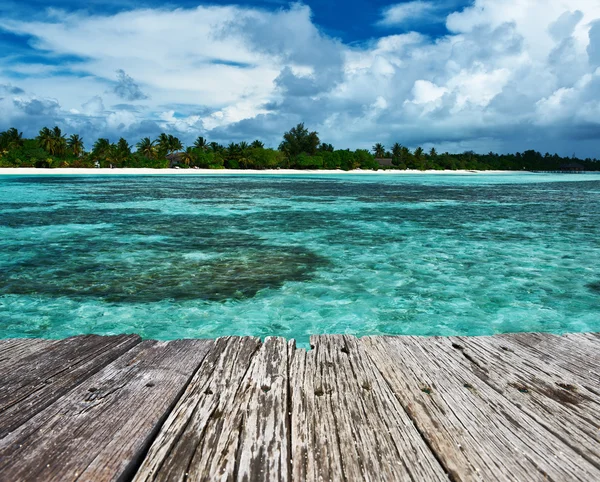 Prachtige eiland strand — Stockfoto