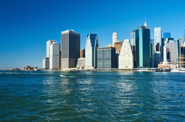 aşağı manhattan skyline görünümü Brooklyn
