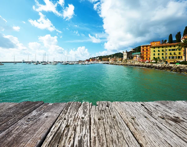 Costa de Liguria en Italia — Foto de Stock