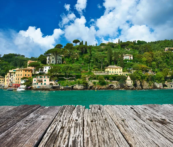Portofino village on Ligurian coast — Stock Photo, Image