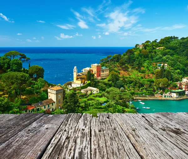 Village de Portofino sur la côte ligure — Photo