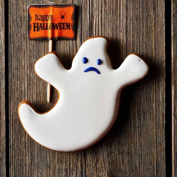 Halloween hembakade pepparkakor cookie — Stockfoto