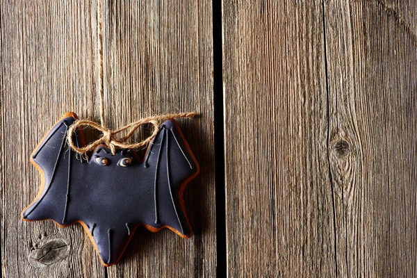 Biscoito de gengibre caseiro de Halloween — Fotografia de Stock