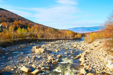 Swift nehir sonbahar