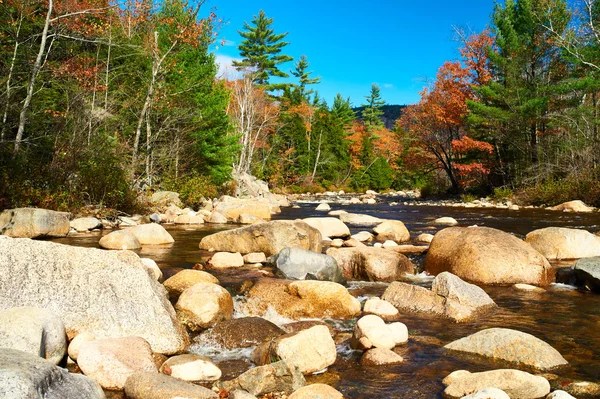 Swift River in autunno — Foto Stock