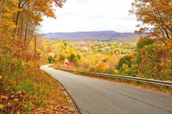 Herfst scène in New England — Stockfoto